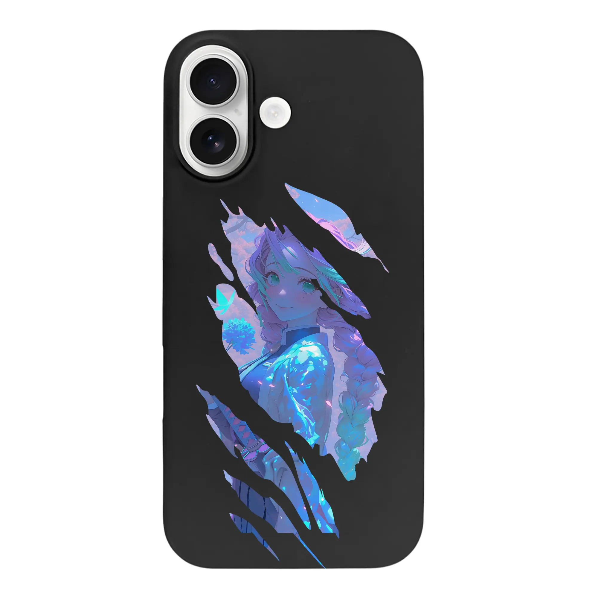 鬼滅の刃 グッズ,甘露寺 蜜璃 - iPhone 17 シリーズ シリコンケース 薄型 耐衝撃 指紋防止 ソフトタッチカバー 精密フィット 傷防止 保護ケース iPhone 17/17 Air/17 Pro/17 Pro Max 対応